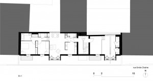 Tetris, Social Housing + Artist Studios - Plan 8 - Interior Architecture Art
