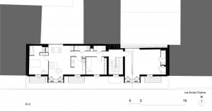 Tetris, Social Housing + Artist Studios - Plan 9 - Interior Architecture Art