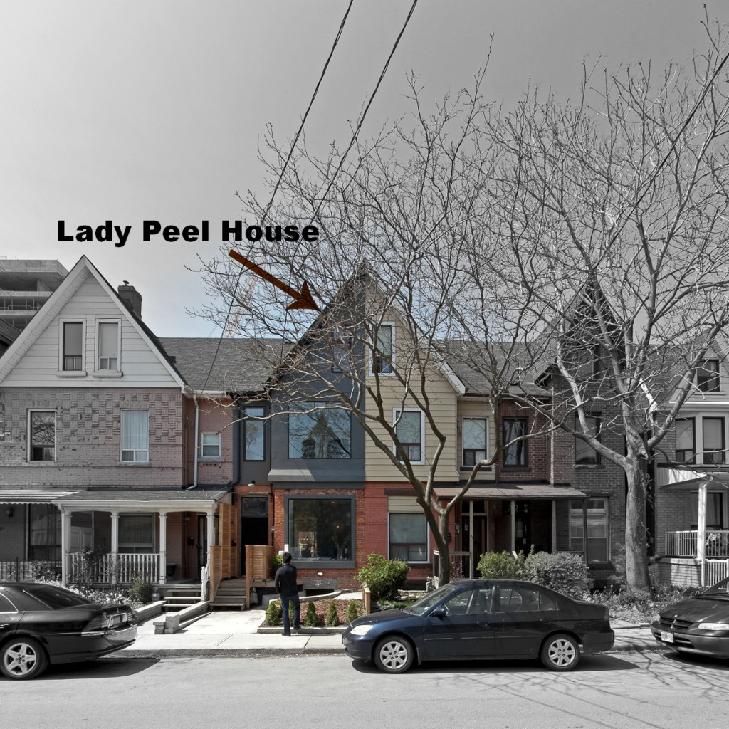 Lady Peel House Front View - Interior Architecture Art