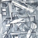 Back Alley Abstract by Sandra Duba-Shubs - Interior Architecture Art