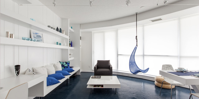 Blue Pie 01- Interior Architecture Art